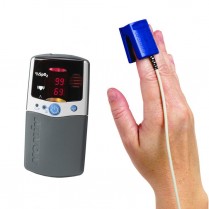 PalmSat 2500 Digital Pulse Ox. w/Alarms & 8000AA Adult Probe