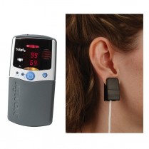 PalmSat 2500 Digital Pulse Ox. w/Alarms & 8000Q2 Ear Probe