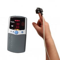 PalmSat 2500 Digital Pulse Ox. w/Alarms & 800SS Soft Probe
