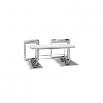 6202D Stow-A-Weigh Stretcher Scale with standard weight (lb/