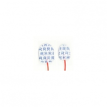 Rhythmlink Disp.2.5m Single Prewired Electrode 4/pk 20pk/bx.