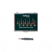 Grass Gold Cup Electrode, 60", No-Tangle Wire, 10/set