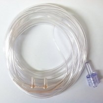 Cannula Disp. Pediatric Nasal Cannula - 7ft., Male 25/case