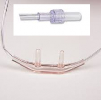 Adult Nasal Pressure Mon. Cannula w/o filter, 1'  25/cs.