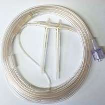 Pediatric dual oral/nasal CO2 sampling cannula & 7' line