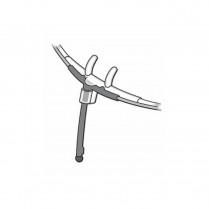 Nasal Airflow Press. Cannula, Adult w/Ther. Hldr-short 25/cs