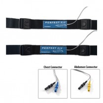 Perfect Fit Adult Effort Belt Sensors, 1 Chest 1 Abdomen