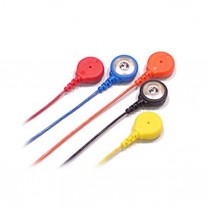ECG Leads - Color Coded 26" Touchproof  5/set