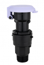 VALVE QUICK COUPLING PP LILAC 1"