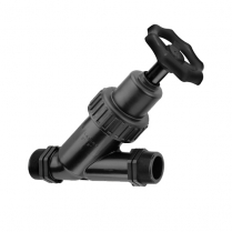 VALVE ANGLE SEAT M-THREADED PP NBR O-RING 1.1/2"
