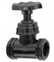 VALVE STOPTAP PP F-THREADED 3/4"