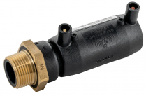 MALE TRANSITION COUPLER EF BRASS 20-1/2"