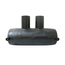 REDUCING TEE WITH TWO OUTLETS 63X25X25X63 
