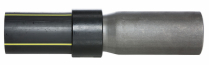 WELDABLE TRANSITION PE-STEEL ANSI SCH.80 32-1" (25) 