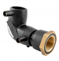 90D ELBOW FEMALE TRANSITION EF BRASS 40-1"