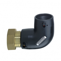 90D ELBOW FEMALE FREE NUT TRANSITION EF BRASS 32-1.1/4 