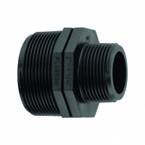 REDUCING NIPPLE THREADED PP 1.1/2"-3/4"