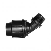 45D ELBOW MALE METRIC 20-1/2"