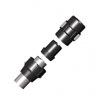RUBBER SLEEVE ADAPTOR METRIC 40-1" STEEL/PVC UNTHRUSTED