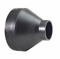 CONCENTRIC REDUCER MACHINED SHORT SPIGOT PE100 SDR17 560X500