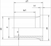 STUB FLANGE FOR AS/NZS INJECTED LONG SPIGOT PE 100 SDR11 450