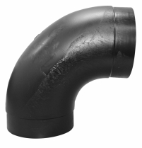 BEND 90D INJECTED SHORT SPIGOT PE100 SDR11 25