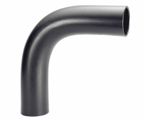 BEND 90D SEAMLESS LONG SPIGOT PE100 SDR17 630