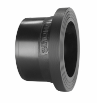 STUB FLANGE FOR ISO/DIN/AS INJECTED SHORT SPIGOT PE 100 SDR11 40
