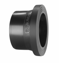STUB FLANGE FOR ISO/DIN/AS INJECTED SHORT SPIGOT PE 100 SDR33 250