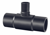REDUCING TEE INJECTED LONG SPIGOT PE100 SDR11 160X110