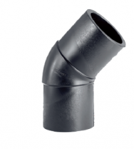ELBOW 45D INJECTED LONG SPIGOT PE100 SDR11 25