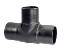 TEE INJECTED LONG SPIGOT PE100 SDR17 450