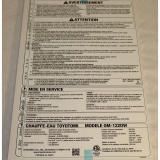 20476846 Front Panel, OM-122DW