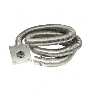 3'' PelletVent Pro Fresh Air Intake Kit with 2'' Flex Hose - 3PVP-AIK