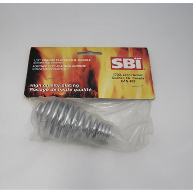 Coil Handle Chrome 1/2"