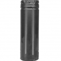 Duravent PelletVent Stove Pipe Straight Black 4" x 48"