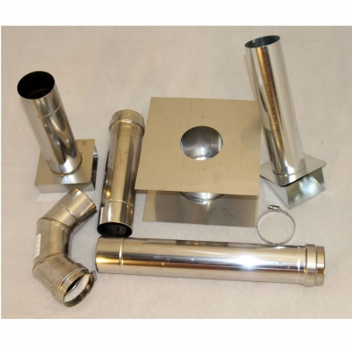 Steel Horizontal Vent Kit