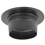 Stove Pipe DVL Snap-Lock Adapter w/Trim, 5"
