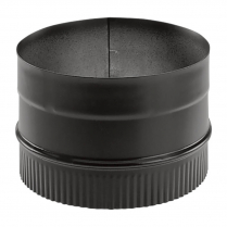 Duravent Stove Pipe DuraBlack Adapter Stovetop, 6"
