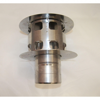 Stove Pipe 3' Diameter Rain Cap