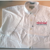 Shirt Toyotomi White Short Sleeve (M) Sleeve