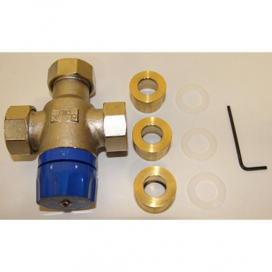  HG100-B12 Thermostatic Mix Valve W/ F-S 3/4" Sweat
