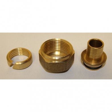 HRXC58 	Pex HRH Compression x Manifold Fitting 5/8" DISC