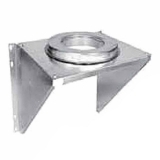Stove Pipe A-V Wall Support, 4"
