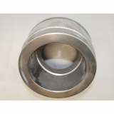 Stove Pipe A-V Elbow 45 Degree Insulated, 5" male end