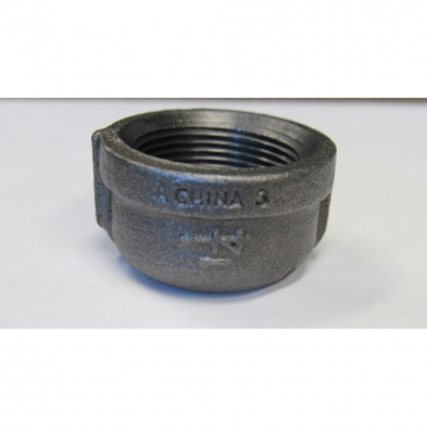 Cap 1-1/4 BLK MI 150#