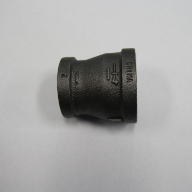 Coupling 1-1/4 x 1 BLK MI 150# RED