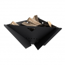 MF Fire Delta Firepit Black