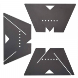 Delta Firepit Panels