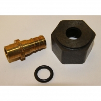 Pex Access. Manabloc Crimpsert Insert 1/2" Port  1/2" Brass